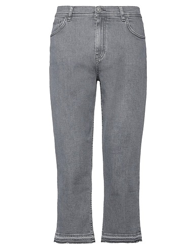 HAIKURE Denim trousers Lead 91% Cotton, 7% Polyester, 2% Elastane
