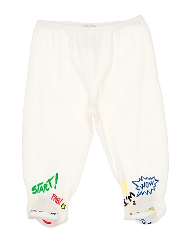 DOLCE&GABBANA Casual pants Ivory 90% Cotton, 10% Polyamide, Viscose