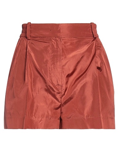 VALENTINO GARAVANI Shorts & Bermuda Brick 100% Silk