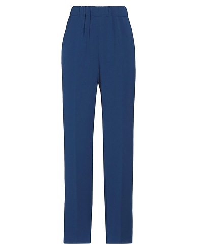SEMICOUTURE Pantalone Blu 59% Triacetato, 41% Poliestere