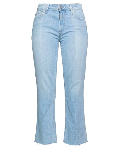 PAIGE Denim trousers Blue 98% Cotton, 2% Elastane