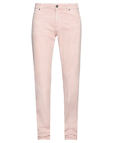 PT Torino Denim pants Light pink 98% Cotton, 2% Elastane