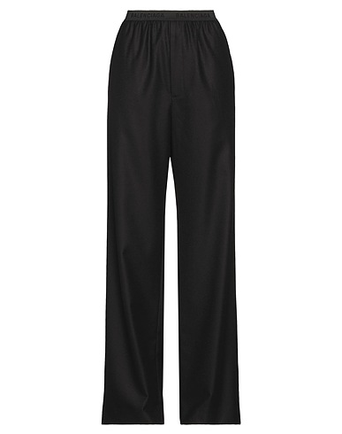 BALENCIAGA Hosen Schwarz 100% Kaschmir