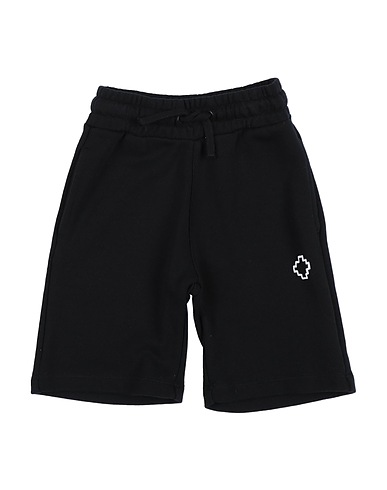 MARCELO BURLON Shorts & Bermuda Black 80% Cotton, 20% Polyester