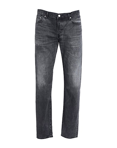 EDWIN Denim pants Grey 100% Cotton