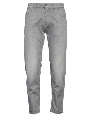 PT Torino Denim trousers Grey 98% Cotton, 2% Elastane