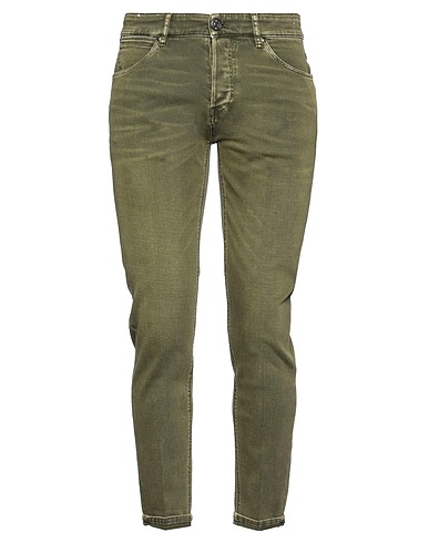 PT Torino Denim pants Military green 98% Cotton, 2% Elastane