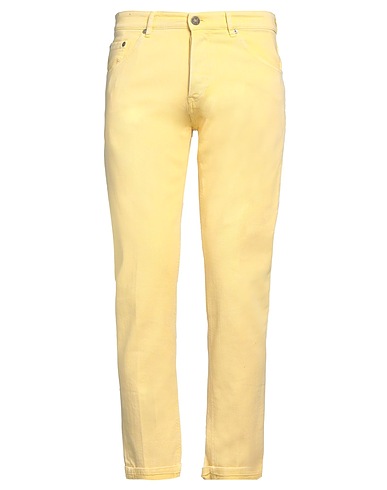 PT Torino Pantaloni jeans Giallo 98% Cotone, 2% Elastan