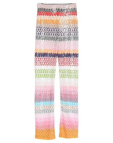 MISSONI Casual παντελόνι Ροζ 77% Βισκόζη, 14% Cupro, 9% Πολυεστέρας