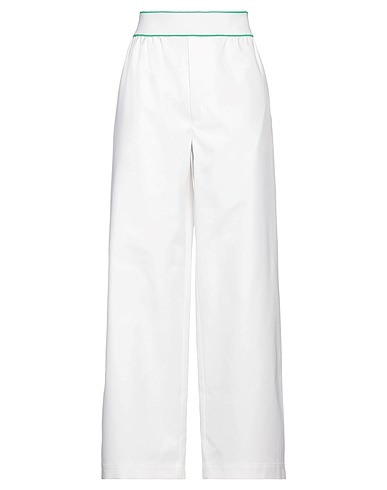 BOTTEGA VENETA Casual trouser White 100% Cotton
