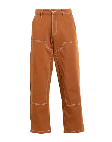 BUTTER GOODS Casual trouser DOUBLE KNEE PANTS
 Tan 100% Cotton
