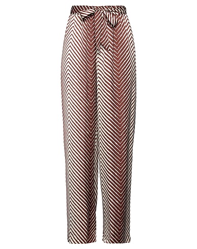 SOALLURE Casual trouser Brown 100% Viscose