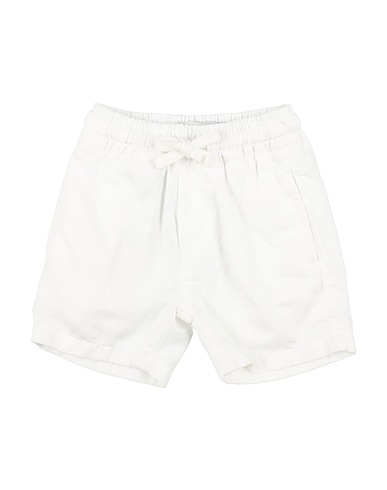 MANUEL RITZ Shorts & Bermuda White 100% Cotton