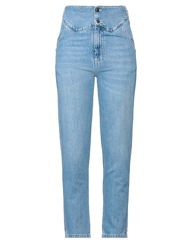 SOALLURE Denim trousers Blue 100% Cotton