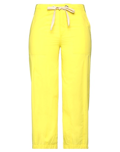 SEMICOUTURE Casual trouser Yellow 100% Cotton