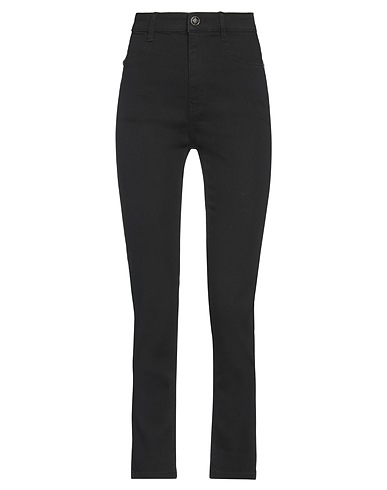 JOHN RICHMOND Denim pants Black 72% Cotton, 26% Polyester, 2% Elastane
