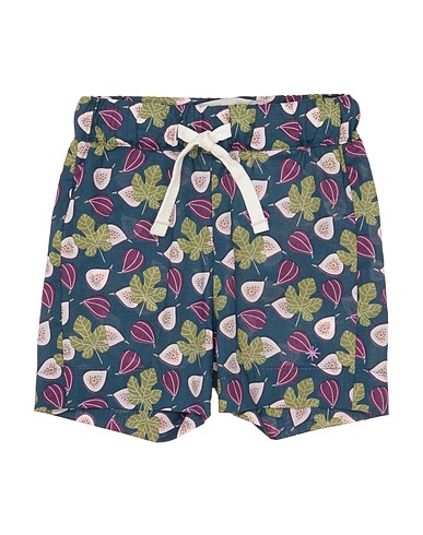 MANUEL RITZ Shorts & Bermuda Deep teal 100% Cotton