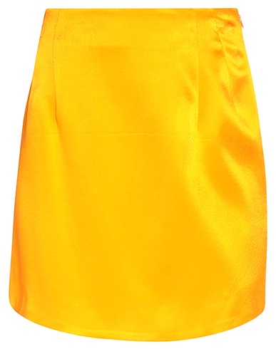 SOALLURE Mini skirt Orange 100% Viscose