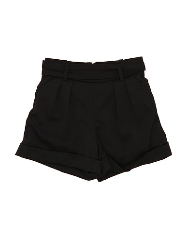 FUN & FUN Shorts & Bermuda Black 100% Polyester