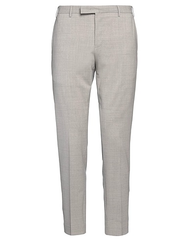 PT Torino Casual trouser Light grey 95% Virgin Wool, 5% Elastane