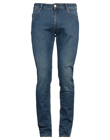 PT Torino Denim trousers Blue 69% Cotton, 21% Polyester, 9% Viscose, 1% Elastane