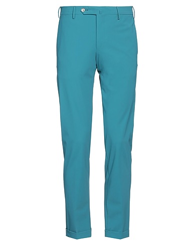PT Torino Casual pants Deep teal 79% Polyamide, 21% Elastane