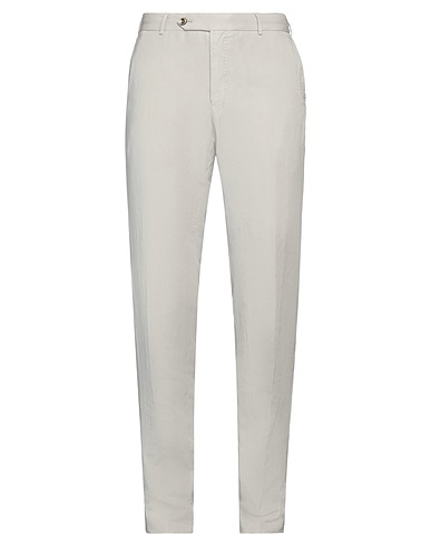 PT Torino チノパンツ ライトグレー テンセル 61% / リネン 22% / コットン 17%
