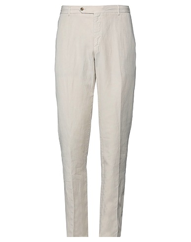 PT Torino チノパンツ アイボリー テンセル 61% / リネン 22% / コットン 17%