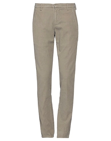 DONDUP Casual pants Military green 98% Cotton, 2% Elastane