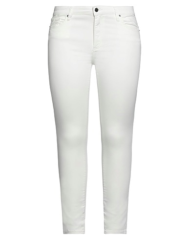 ARMANI EXCHANGE Pantalone Bianco 98% Cotone, 2% Elastan