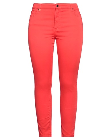 ARMANI EXCHANGE Casual trouser Red 98% Cotton, 2% Elastane