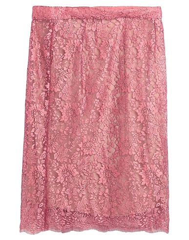 DOLCE&GABBANA Midi skirt Mauve 48% Viscose, 45% Polyamide, 7% Polyester