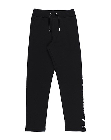 EMPORIO ARMANI Hosen Schwarz 100% Baumwolle