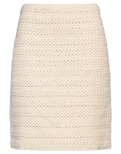 ERMANNO SCERVINO Minigonna Avorio 100% Cotone