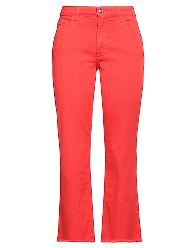 FAY Pantaloni jeans Rosso pomodoro 97% Cotone, 3% Elastan