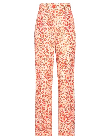 SOALLURE Pantalone Albicocca 100% Lino