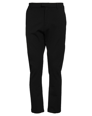 NOSTRASANTISSIMA Casual trouser Black 67% Viscose, 27% Polyamide, 6% Elastane