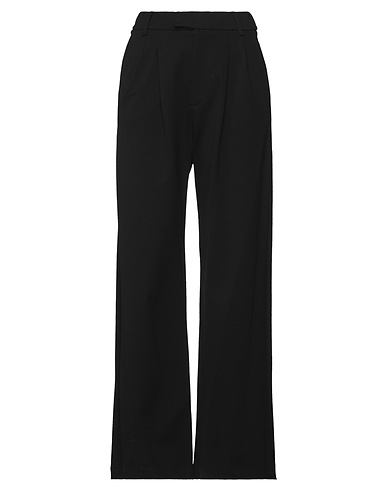 NOSTRASANTISSIMA Casual pants Black 67% Viscose, 27% Polyamide, 6% Elastane