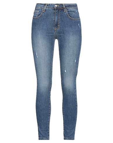 FRANKIE MORELLO Jeans Blau 99% Baumwolle, 1% Elastan