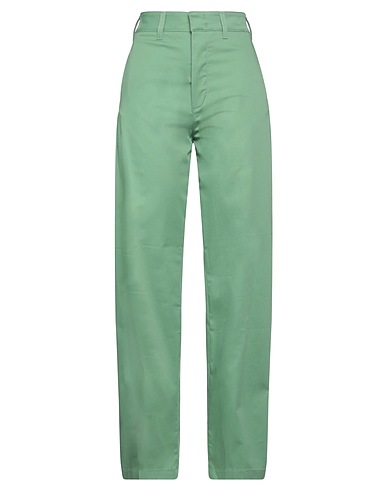 DEPARTMENT 5 Casual pants Green 97% Cotton, 3% Elastane