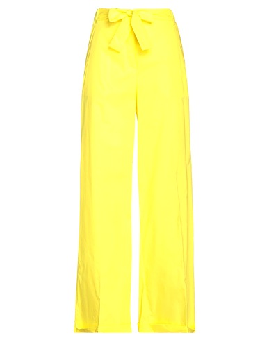 SEMICOUTURE Casual trouser Yellow 100% Cotton