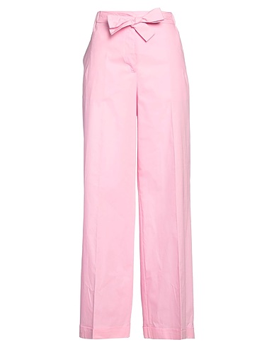 SEMICOUTURE Casual trouser Pink 100% Cotton