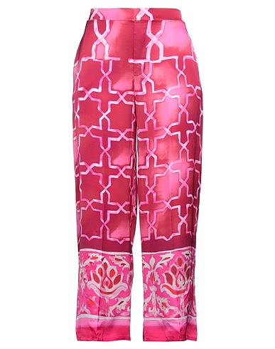 1-ONE Casual pants Garnet 100% Viscose