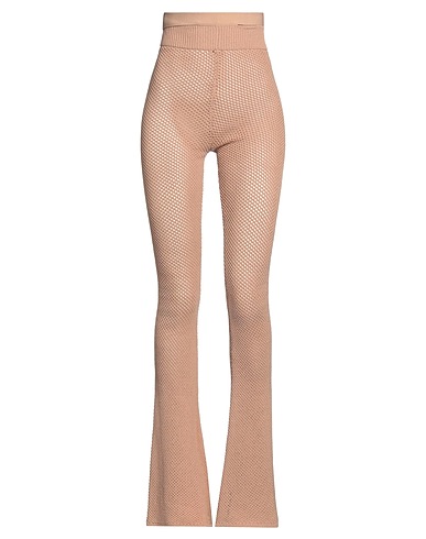 ANDREĀDAMO Casual trouser Beige 80% Viscose, 10% Polyester, 9% Polyamide, 1% Elastane