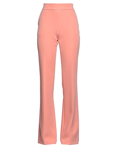 KOCCA Casual pants Salmon pink 91% Polyester, 9% Elastane