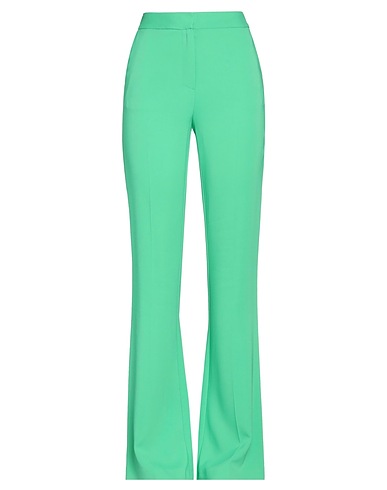 SIMONA CORSELLINI Pantalone Verde 62% Acetato, 38% Poliestere