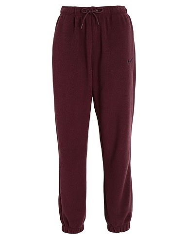 NIKE Casual pants W NSW PLSH JGGR
 Burgundy 100% Polyester