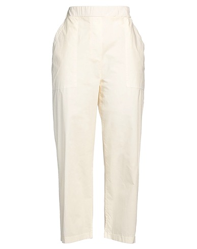 MÊME ROAD Pantalone Avorio 100% Cotone