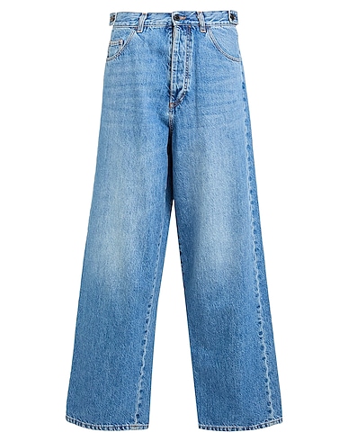 VALENTINO GARAVANI Denim pants Blue 100% Cotton, Polyester