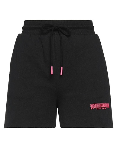 TRUE RELIGION Shorts & Bermuda Black 88% Cotton, 12% Polyester